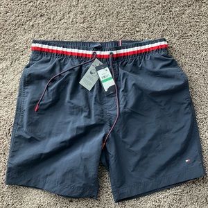 NWT Tommy Hilfiger 6.5 inch inseam swim trunks